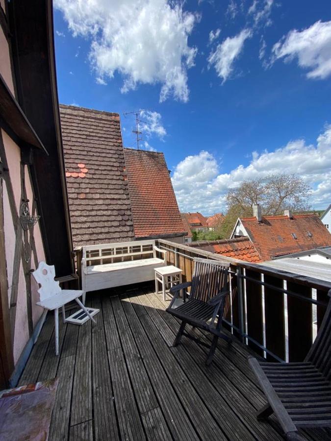 Cafe Einzigartig Leilighet Rothenburg ob der Tauber Eksteriør bilde