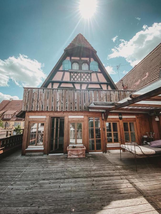 Cafe Einzigartig Leilighet Rothenburg ob der Tauber Eksteriør bilde